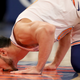 Illustration for article titled The Latest Ridiculous Chapter Of Enes Kanters Knicks Feud Involves Smooching The Actual Floor